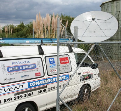 Franklin Aerial & Satellite - Commercial Dish Install